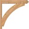 Ekena Millwork Thorton Smooth Arts and Crafts Outlooker, Western Red Cedar, 5 1/2"W x 30"D x 30"H OUT06X30X30THR03SWR - alternate 3